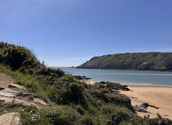 Brightham House near Salcombe is a coastal landscape with sandy beaches. Ideal for a peaceful seaside getaway.