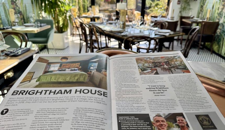 IMG_5956 Brightham House Featured in AA Quality Matters: B&B Near Salcombe